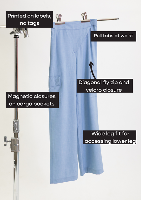 Easy-On Wide Leg Pants