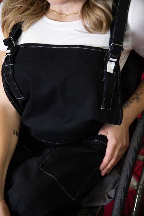 Magnetic Buckle Overalls