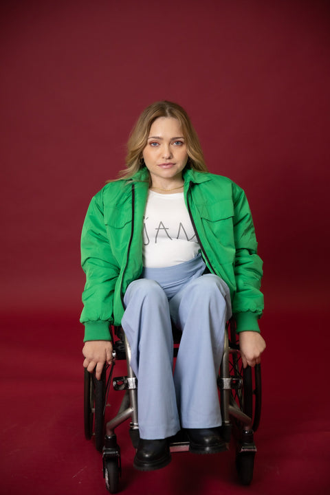 Magnetic Zip Bomber Jacket