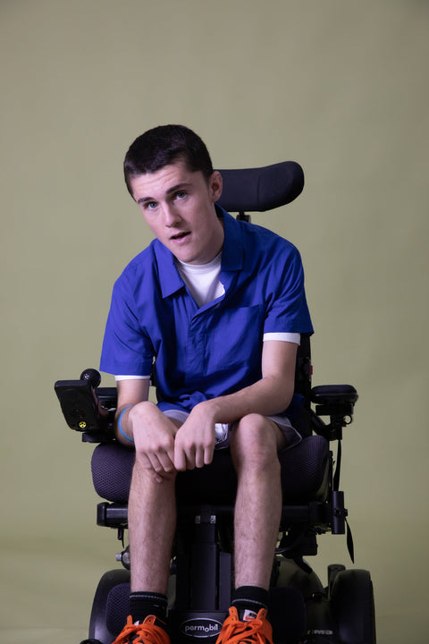 Magnetic Short Sleeve Shirt - Cobalt