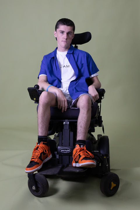 Magnetic Short Sleeve Shirt - Cobalt