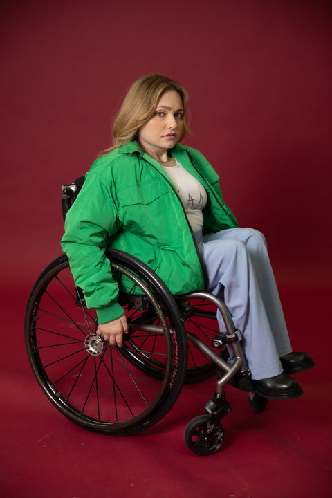 Magnetic Zip Bomber Jacket