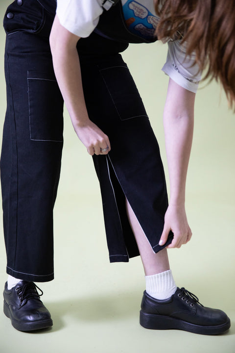 Magnetic Buckle Overalls