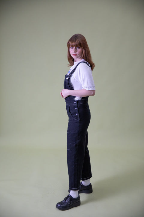 Magnetic Buckle Overalls
