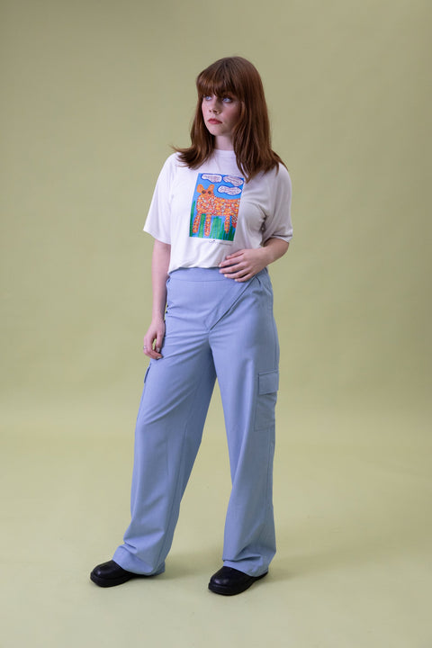 Easy-On Wide Leg Pants